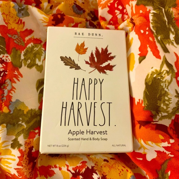 RAE DUNN Happy Harvest Bar Soap
